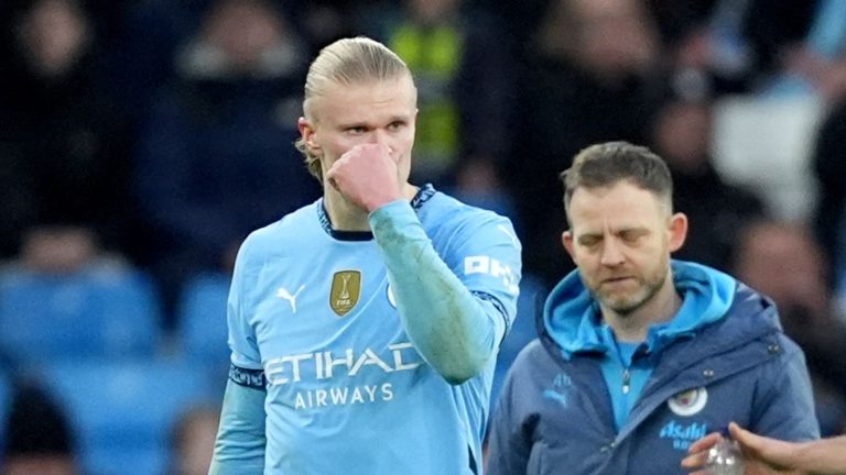 Haaland incertain pour Man City vs Liverpool après blessure