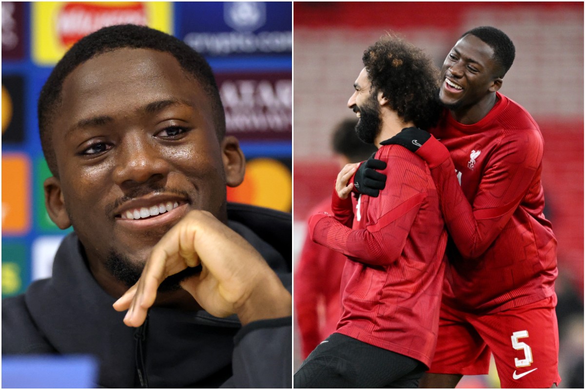 Ibrahima Konate fait rire les fans de Liverpool avec Salah