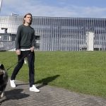 Jannik Vestergaard - Un chien à l-entraînement de Leicester City