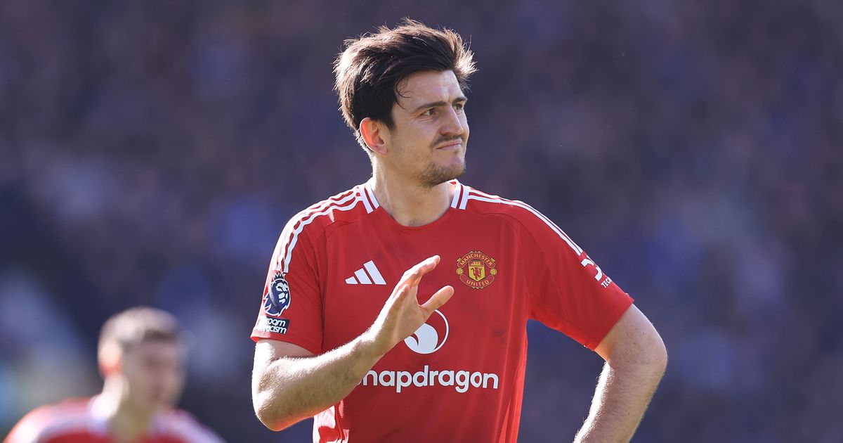 Maguire réagit à l-absence de penalty contre Everton