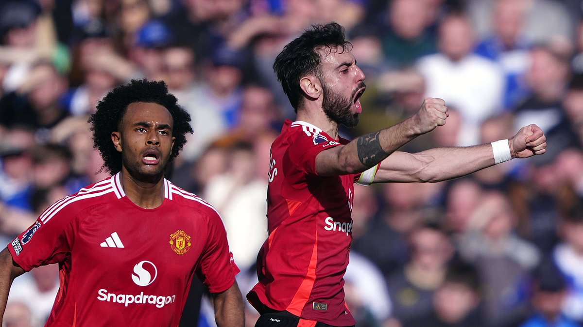 Manchester United arrache le match nul face à Everton (2-2)