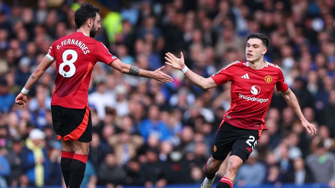 Manchester United sauve un match fou contre Everton (2-2)