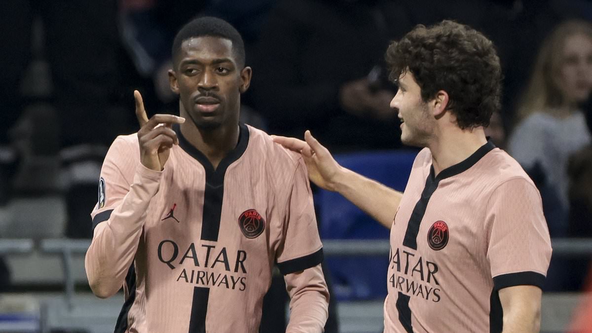 Ousmane Dembélé en grande forme avant le choc PSG-Liverpool