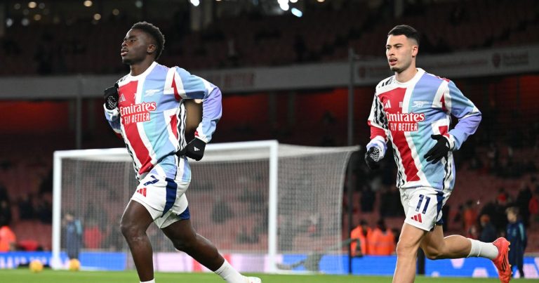 Retour de Saka et Martinelli - Arsenal face à la tempête