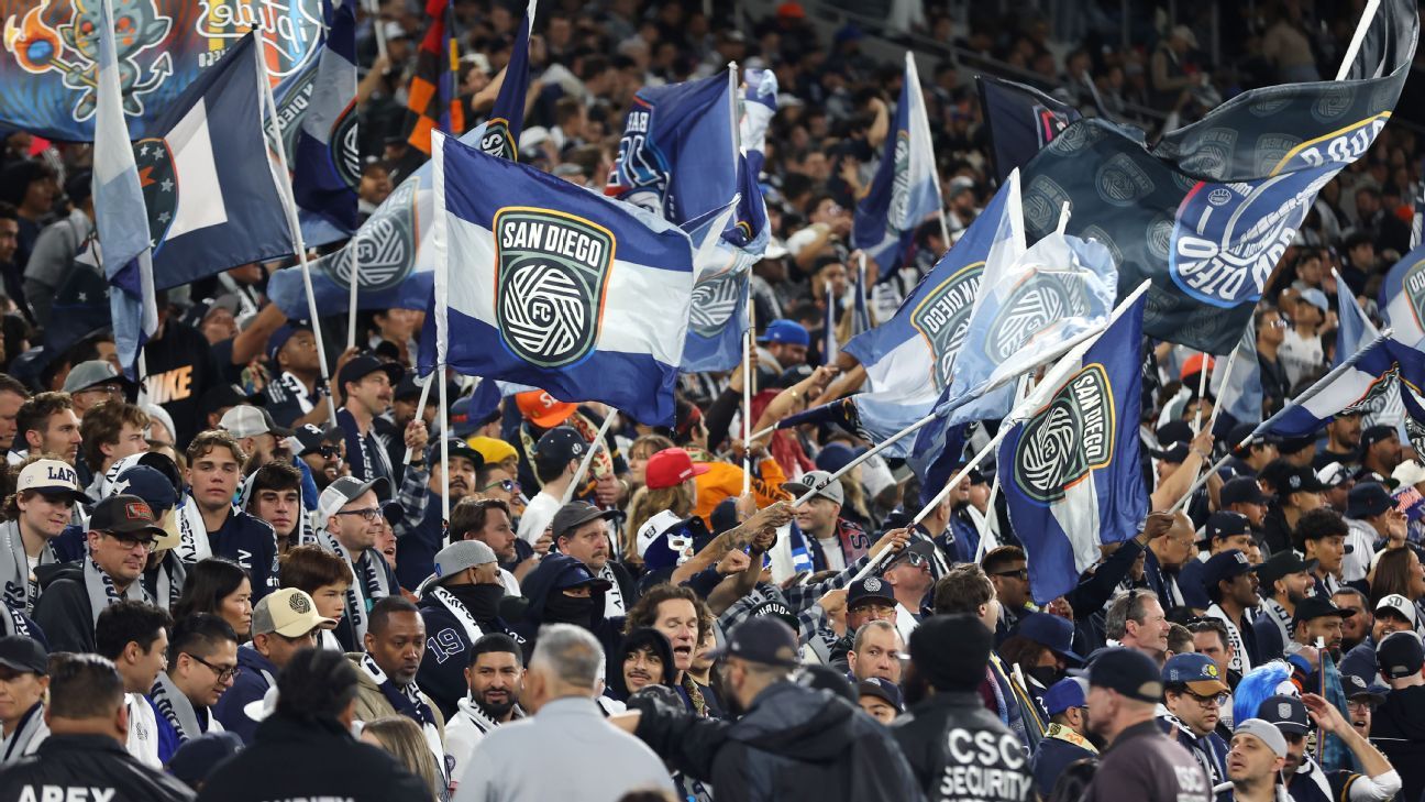 San Diego FC condamne les chants homophobes lors de son match inaugural