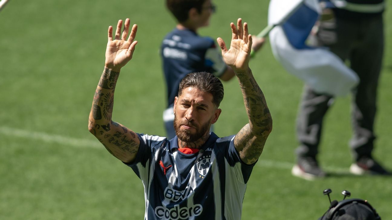 Sergio Ramos fait ses débuts au Mexique avec Monterrey