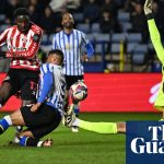 Sunderland bat Sheffield Wednesday grâce à Mayenda