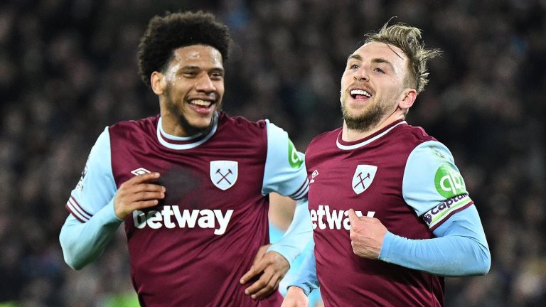 West Ham s-impose 2-0 contre Leicester en Premier League