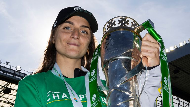 Celtic a remporté le titre de la SWPL la saison dernière