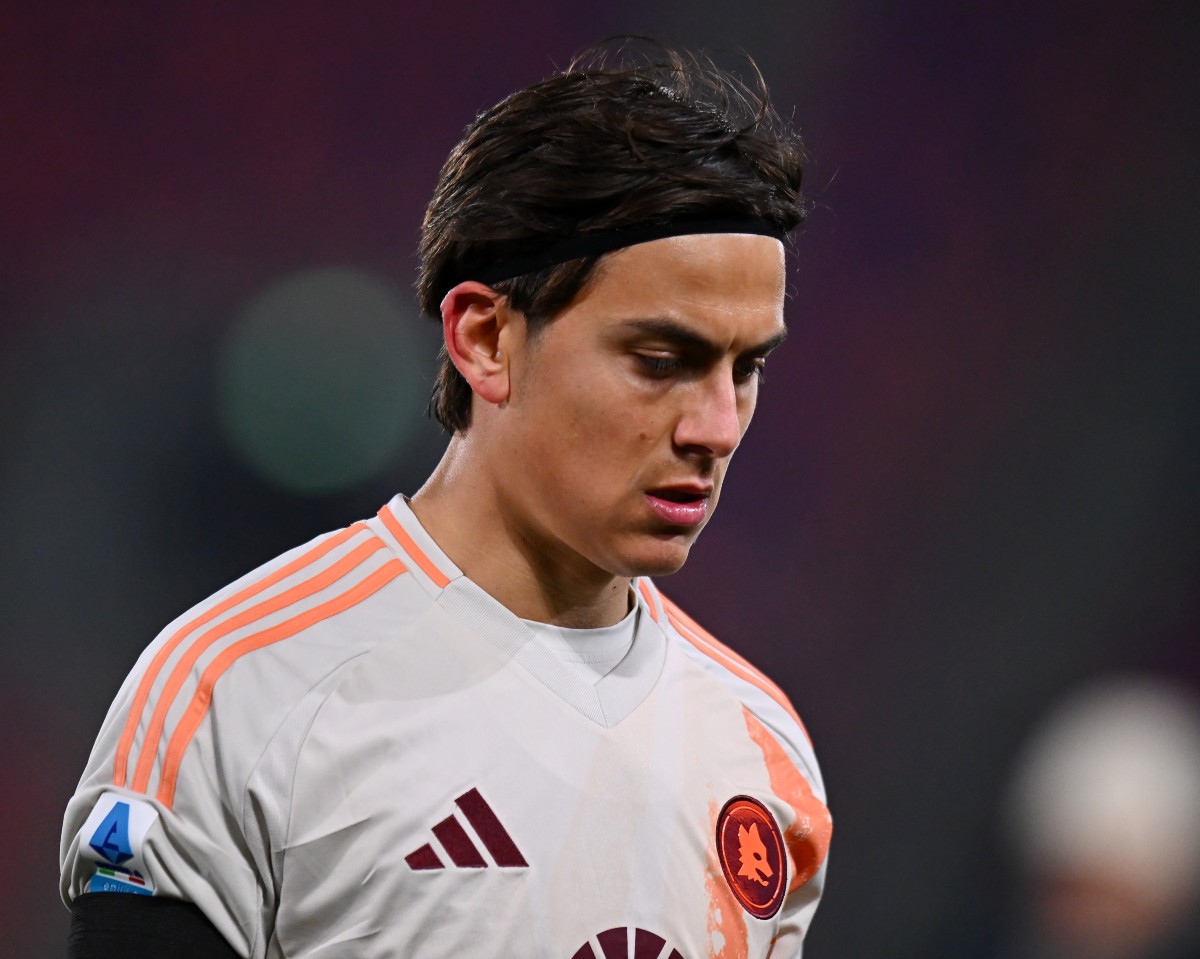 Paulo Dybala en action pour la Roma