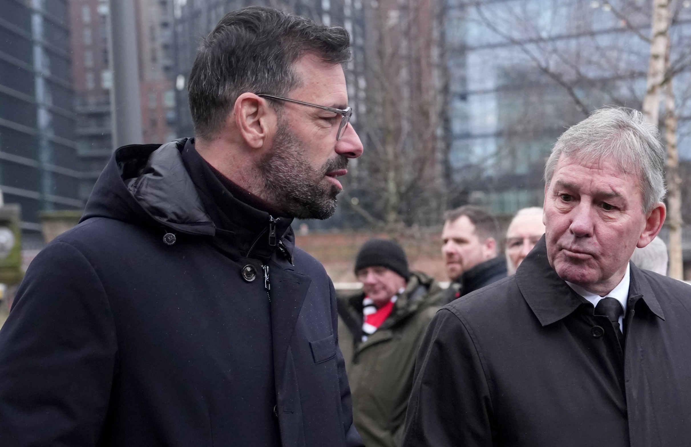 Ruud van Nistelrooy et Bryan Robson