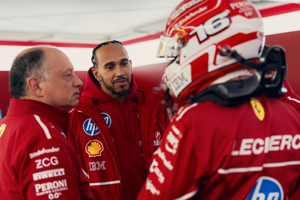 Lewis Hamilton et Charles Leclerc