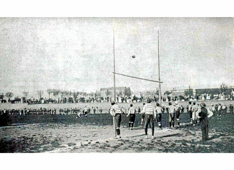 En 1900, Bordeaux échoue à conserver son titre de champion face au Racing club de France.