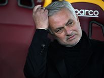 José Mourinho sur le banc de l'AS Roma