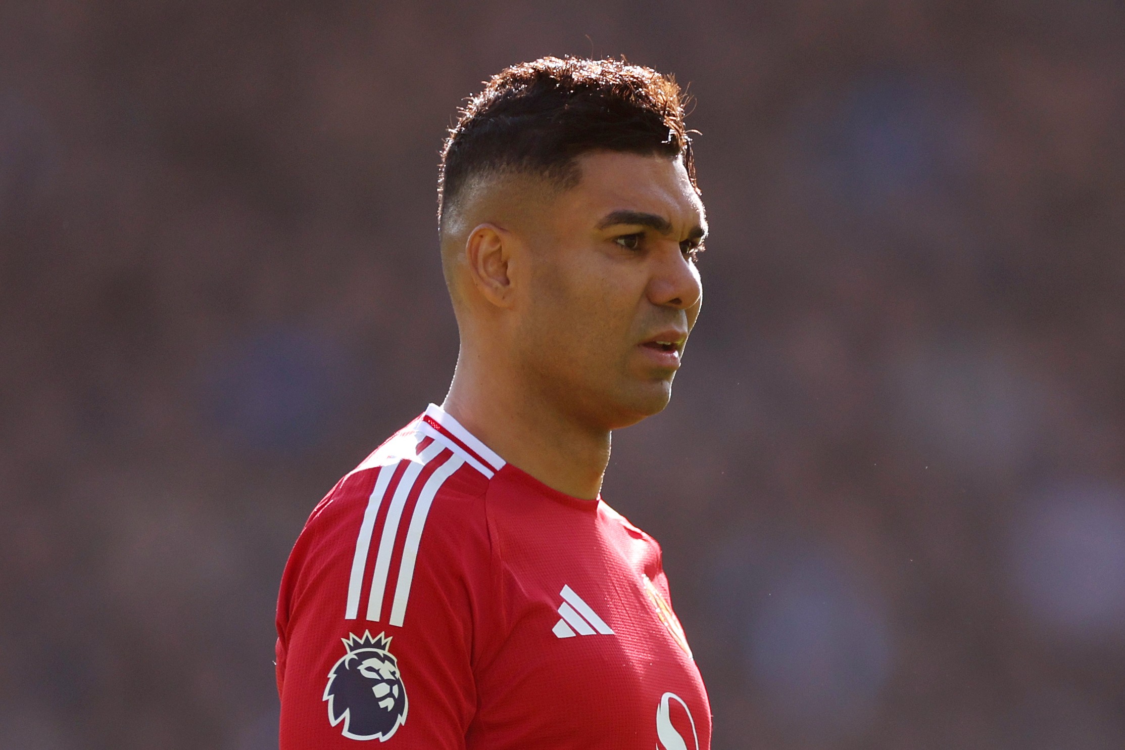 Casemiro de Manchester United en observation