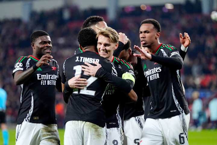 Odegaard et ses coéquipiers