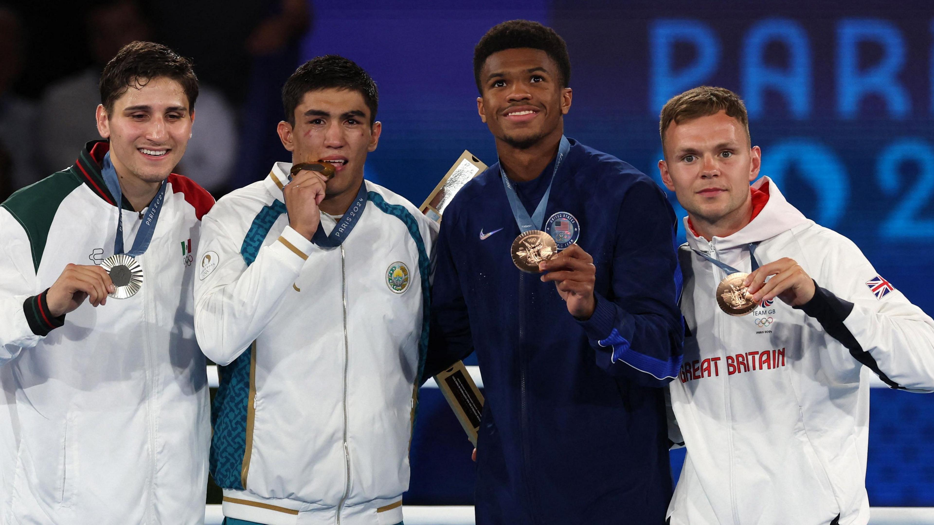 Les médaillés en boxe des JO de Paris 2024