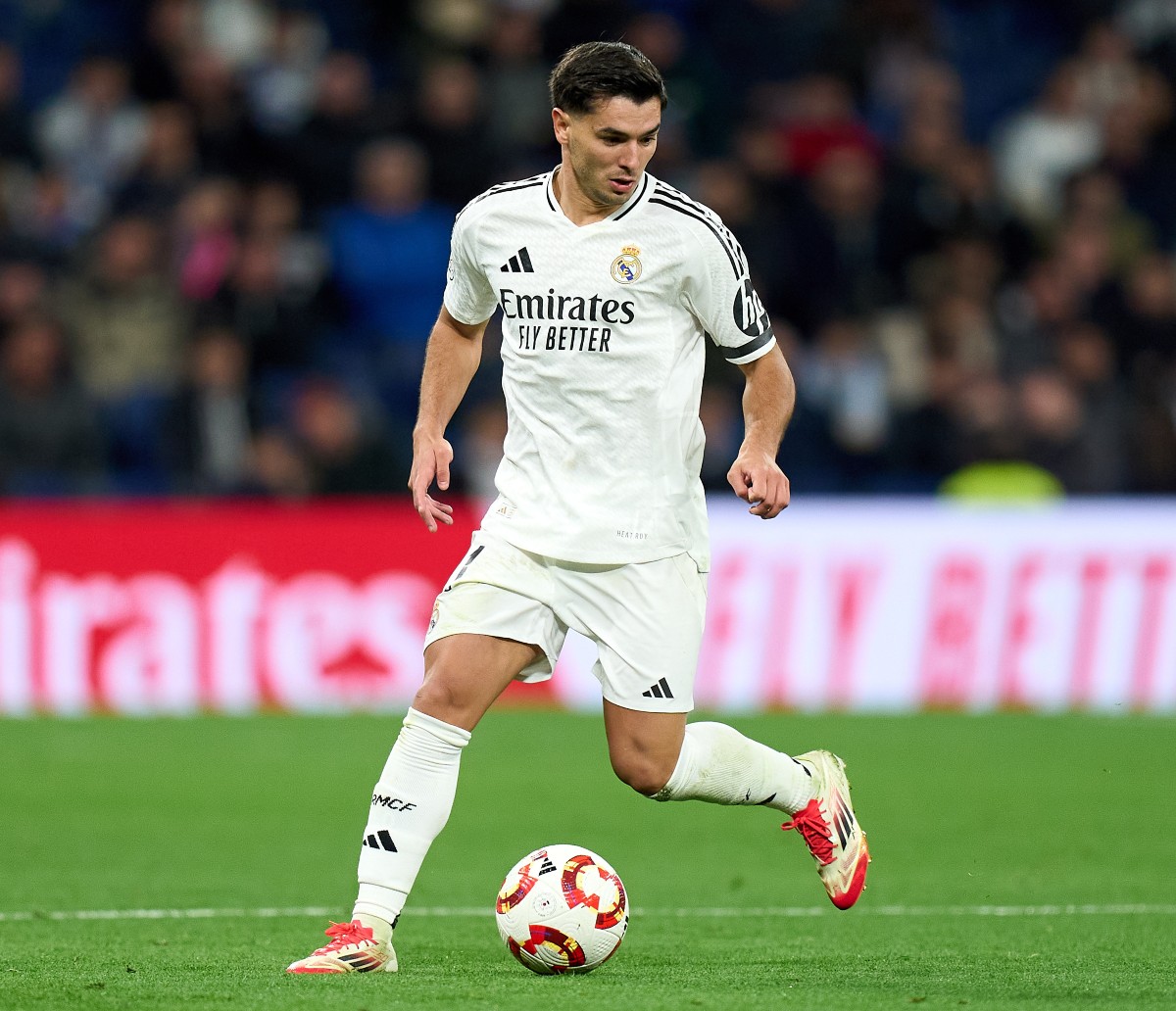 Brahim Diaz en action pour le Real Madrid