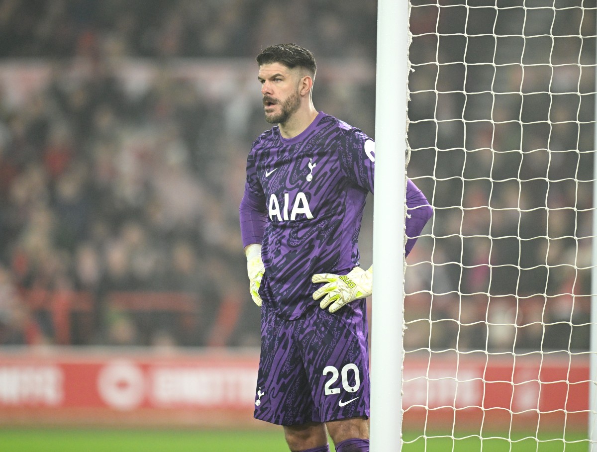 Fraser Forster en action pour Tottenham