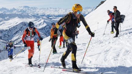 William Bon Mardion lors de la Pierra Menta