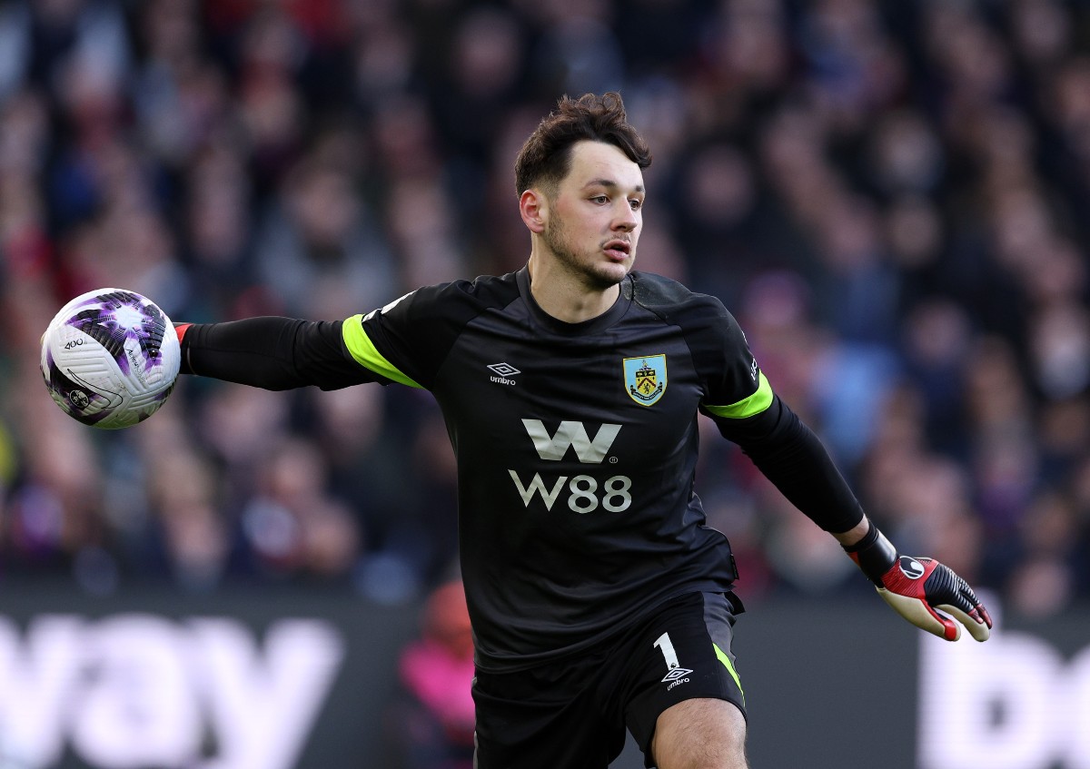 James Trafford en action pour Burnley