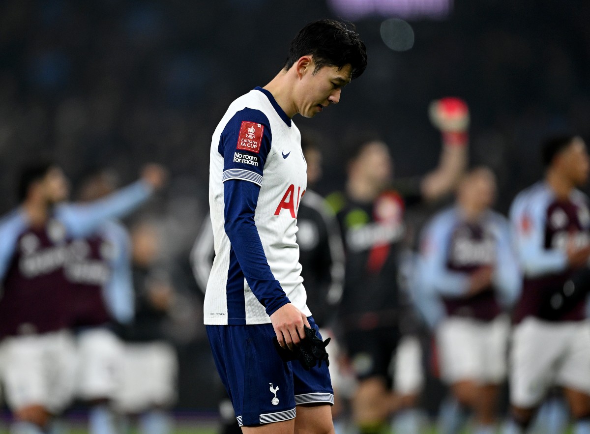 Son Heung-min en action pour Tottenham