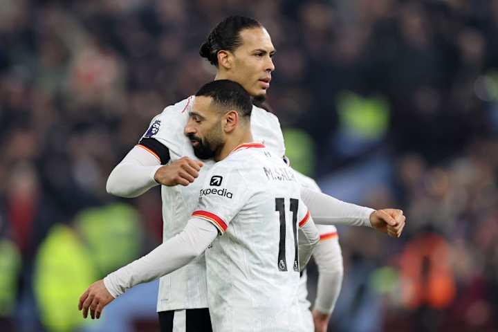 Virgil van Dijk et Mohamed Salah