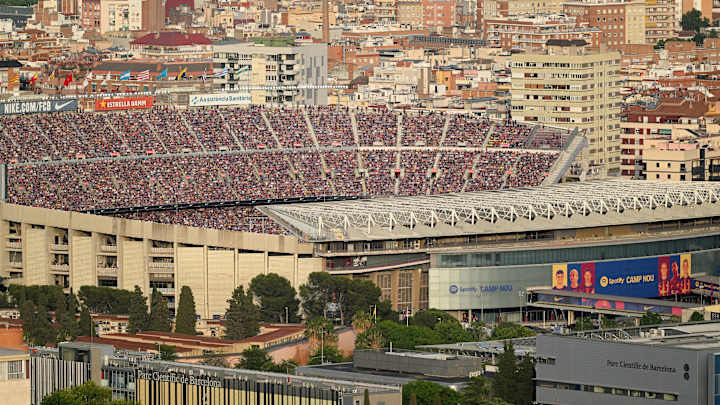 Barcelona sont en rénovation au Camp Nou