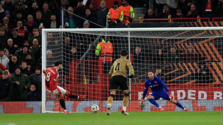 Bruno Fernandes - le mentor surprenant de sa technique de penalty