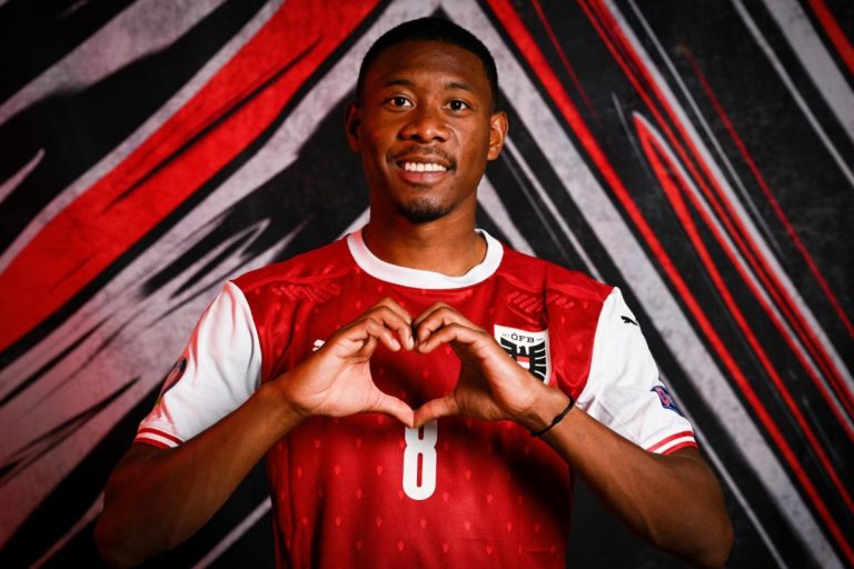 David Alaba de retour avec l-Autriche après 16 mois d-absence