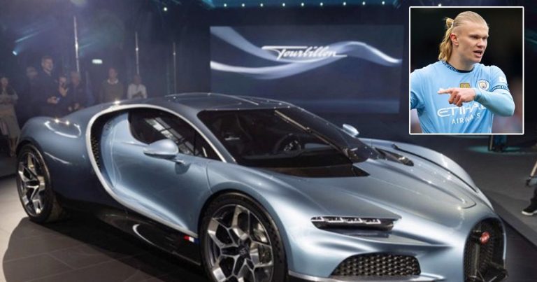 Erling Haaland dépense 4 millions £ pour une Bugatti rare