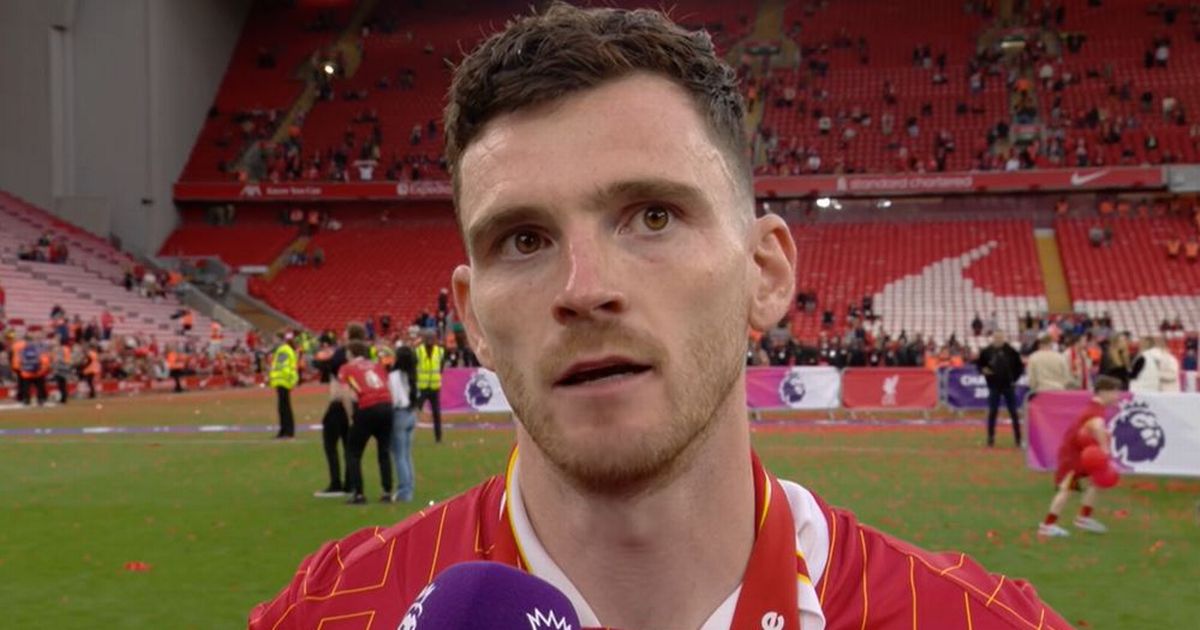 Andy Robertson - avenir incertain à Liverpool cet été