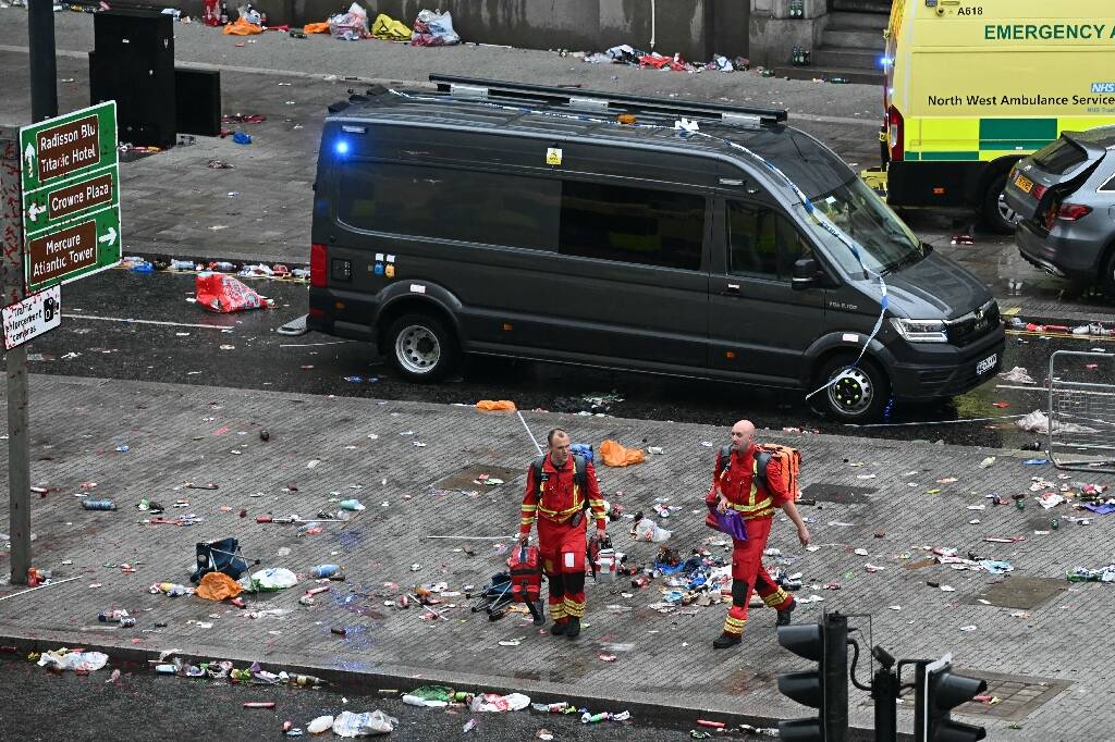 Drame à Liverpool - voiture bélier lors de la parade du club