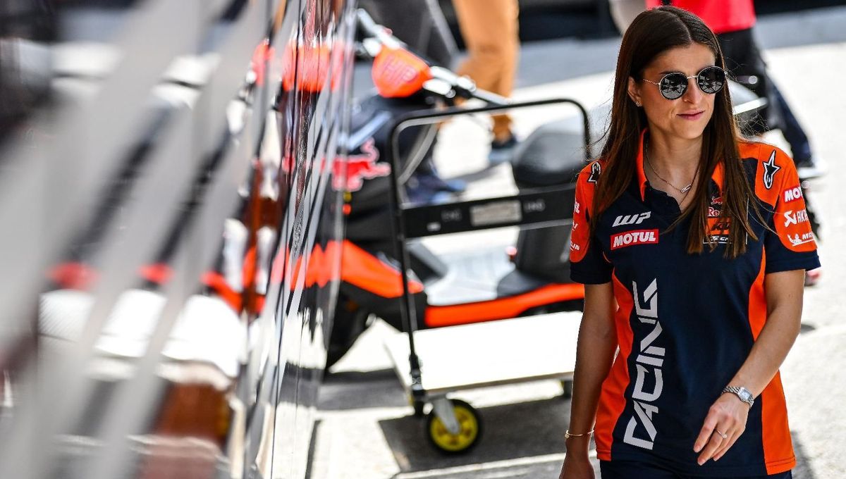 Mathilde Poncharal - femme dans le paddock MotoGP français