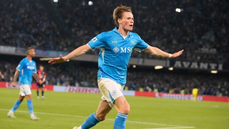 Scott McTominay héros de Napoli- titre en Serie A et départ de Manchester United