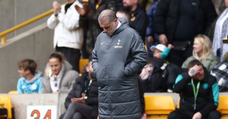 Tottenham s-incline face à Wolves - Postecoglou sous pression