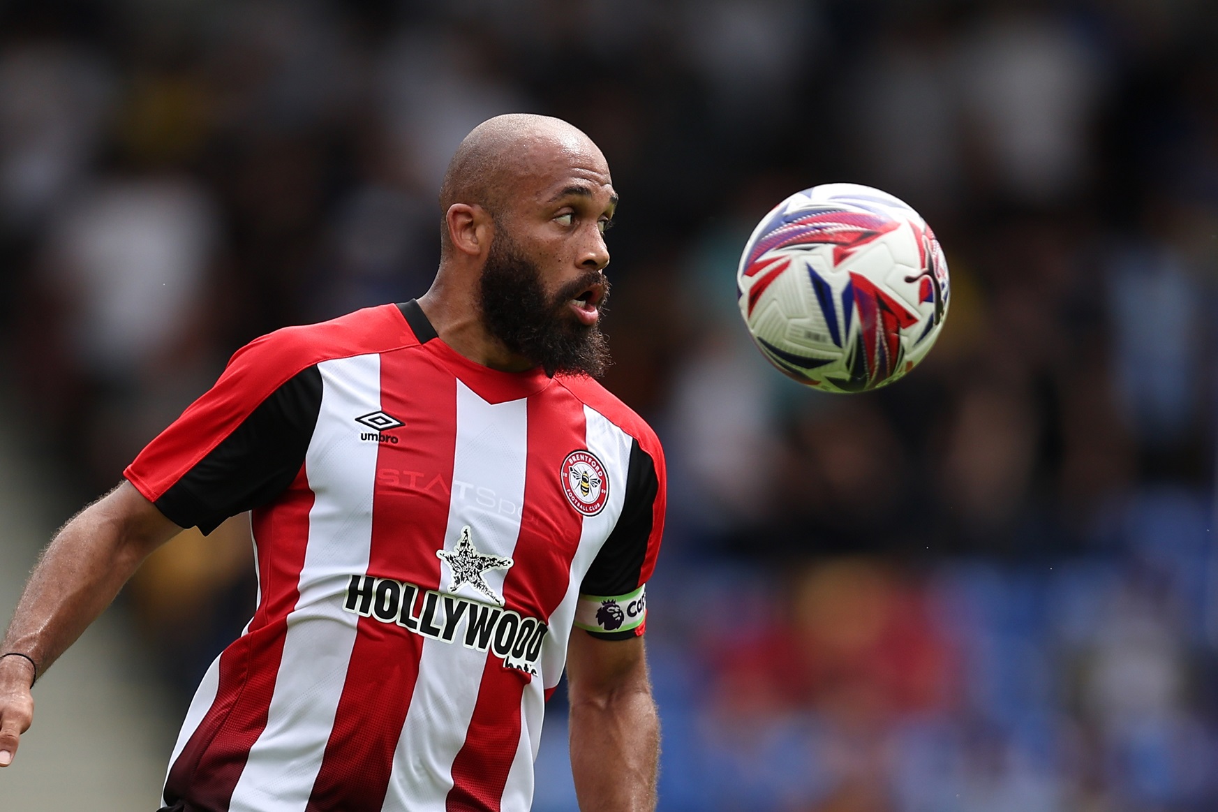 Bryan Mbuemo en action avec Brentford