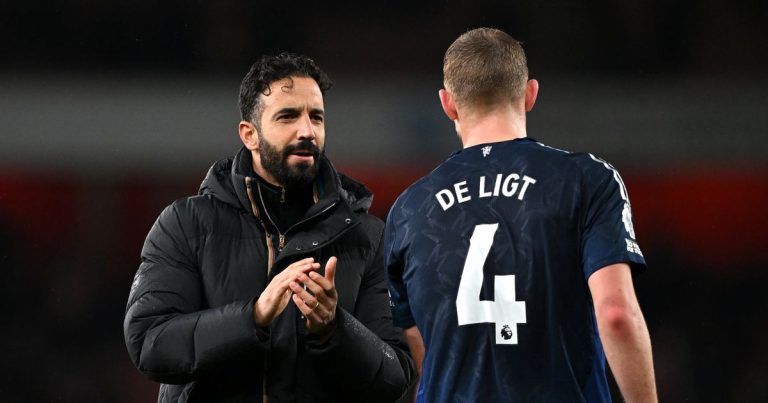 De Ligt loue l-honnêteté d-Amorim face aux échecs de Man Utd
