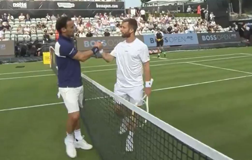 Fognini et Moutet s'affrontent dans une altercation à Stuttgart