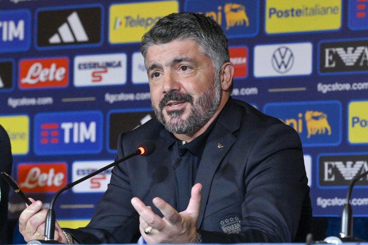 Gattuso relance l'équipe nationale italienne avec passion