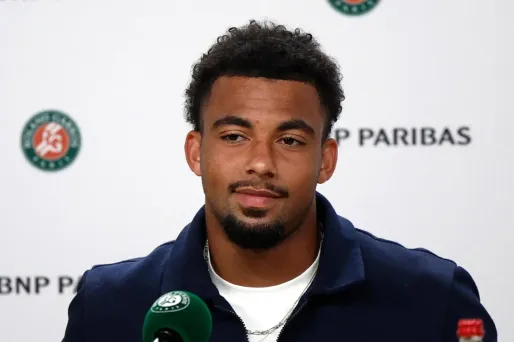 Arthur Fils lors d'une compétition de tennis