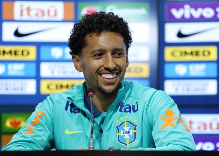 Marquinhos félicite le PSG pour sa victoire en Ligue des champions