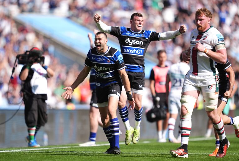 Rugby : Bath remporte la finale du championnat anglais face à Leicester