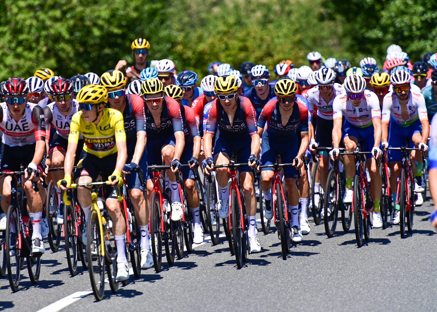 Geraint Thomas lors du Tour de France 2025